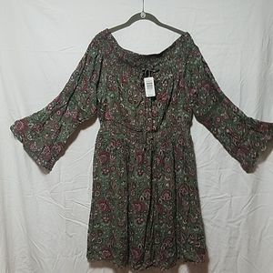 Torrid Peasant Style Dress